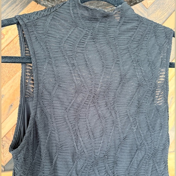 House of Harlow 1960 Black Textured BodyCon Dress Size small - Picture 3 of 8